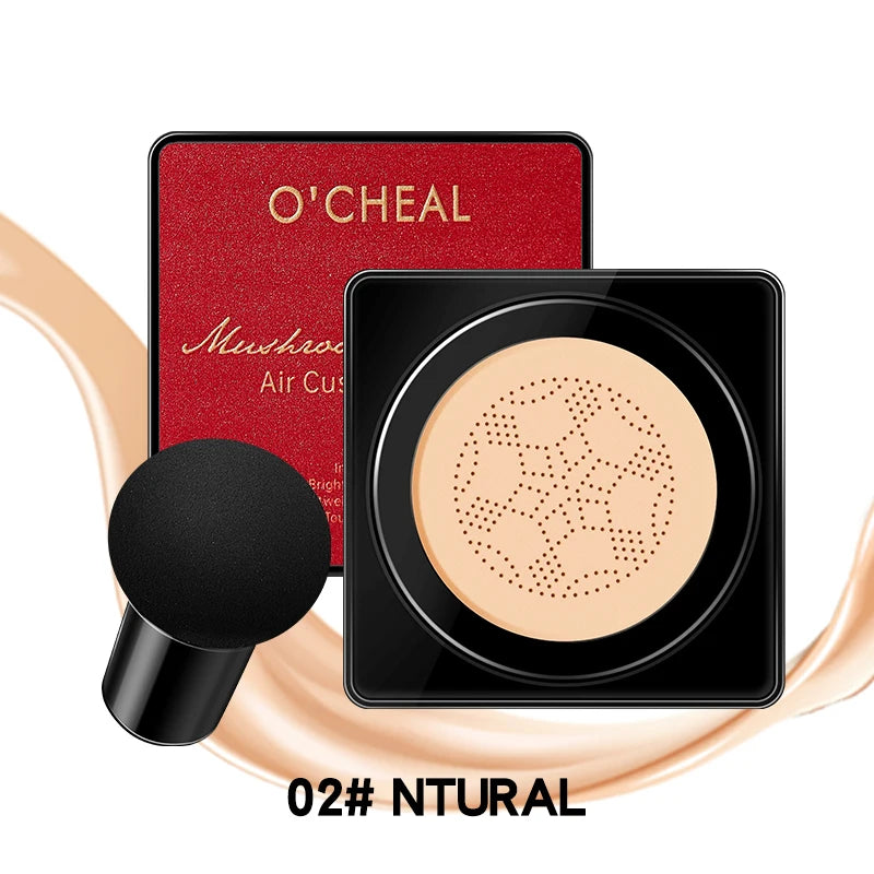 Mushroom Head BB Cream Foundation Cream for Face Makeup Concealer Cushion for Face Base Cream Makeup Cushion Compact