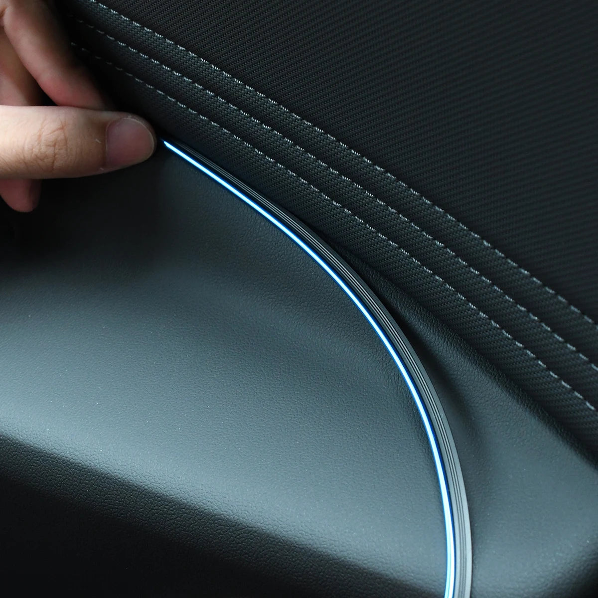5M Car Trim Strip Electroplated Red DIY Decoration Flexible Strips With Scraper Trim Interior Moulding Car Styling Strips
