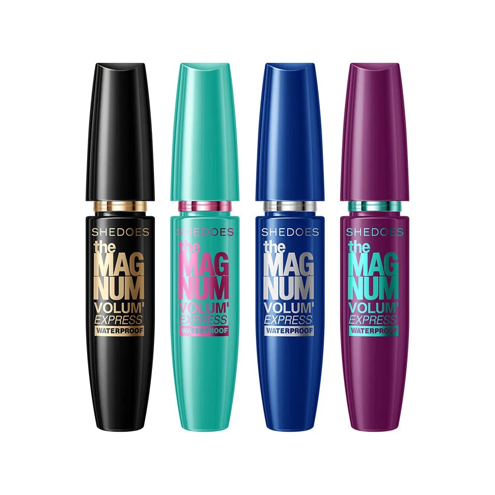 4D Black Mascara Thickening, Lengthening, Curling, Waterproof Liquid Fiber Mascara
