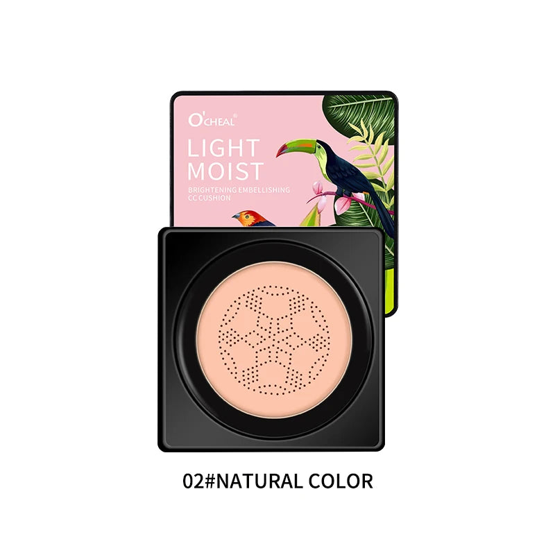 Mushroom Head BB Cream Foundation Cream for Face Makeup Concealer Cushion for Face Base Cream Makeup Cushion Compact