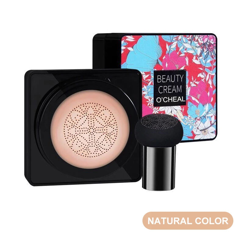 Mushroom Head BB Cream Foundation Cream for Face Makeup Concealer Cushion for Face Base Cream Makeup Cushion Compact
