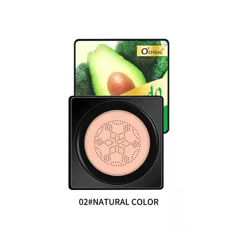 Mushroom Head BB Cream Foundation Cream for Face Makeup Concealer Cushion for Face Base Cream Makeup Cushion Compact