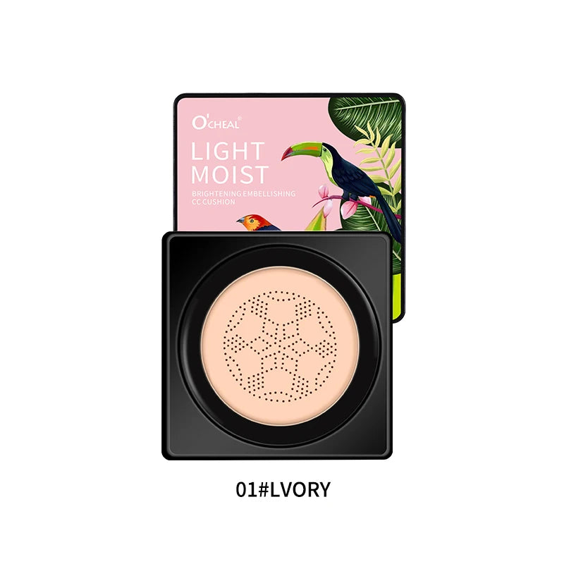 Mushroom Head BB Cream Foundation Cream for Face Makeup Concealer Cushion for Face Base Cream Makeup Cushion Compact