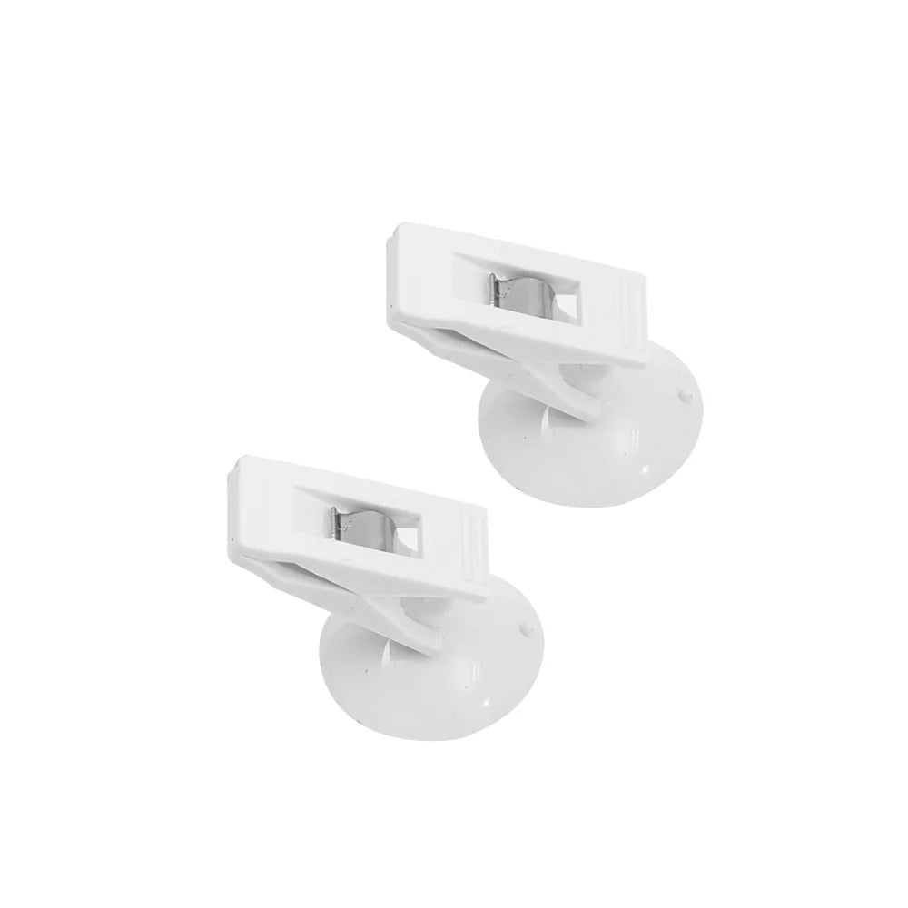 Car Suction Cup Clips Interior Organizer Removable Holder Sunshade Curtain Towel Ticket Card Retainer Hook Auto Fastener Clip