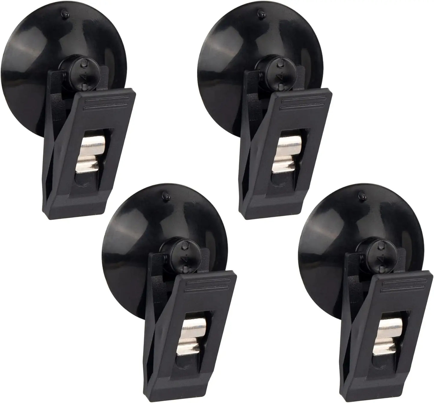 Car Suction Cup Clips Interior Organizer Removable Holder Sunshade Curtain Towel Ticket Card Retainer Hook Auto Fastener Clip