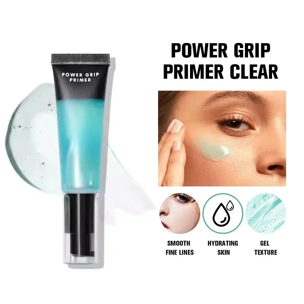 Grip Primer Gel Brightening Hyaluronic Acid Hydrating Moisturizing Long-lasting Wear Face Brighten Contour Makeup Cosmetic