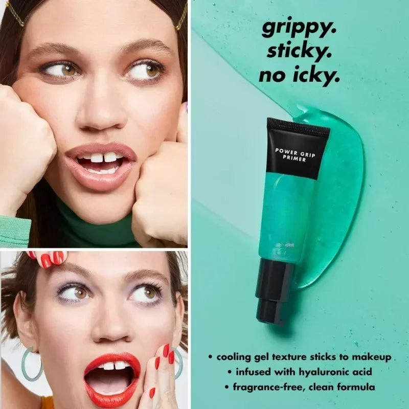 Grip Primer Gel Brightening Hyaluronic Acid Hydrating Moisturizing Long-lasting Wear Face Brighten Contour Makeup Cosmetic