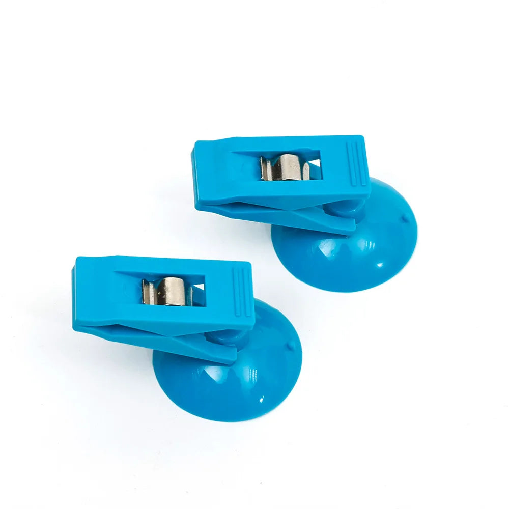 Car Suction Cup Clips Interior Organizer Removable Holder Sunshade Curtain Towel Ticket Card Retainer Hook Auto Fastener Clip