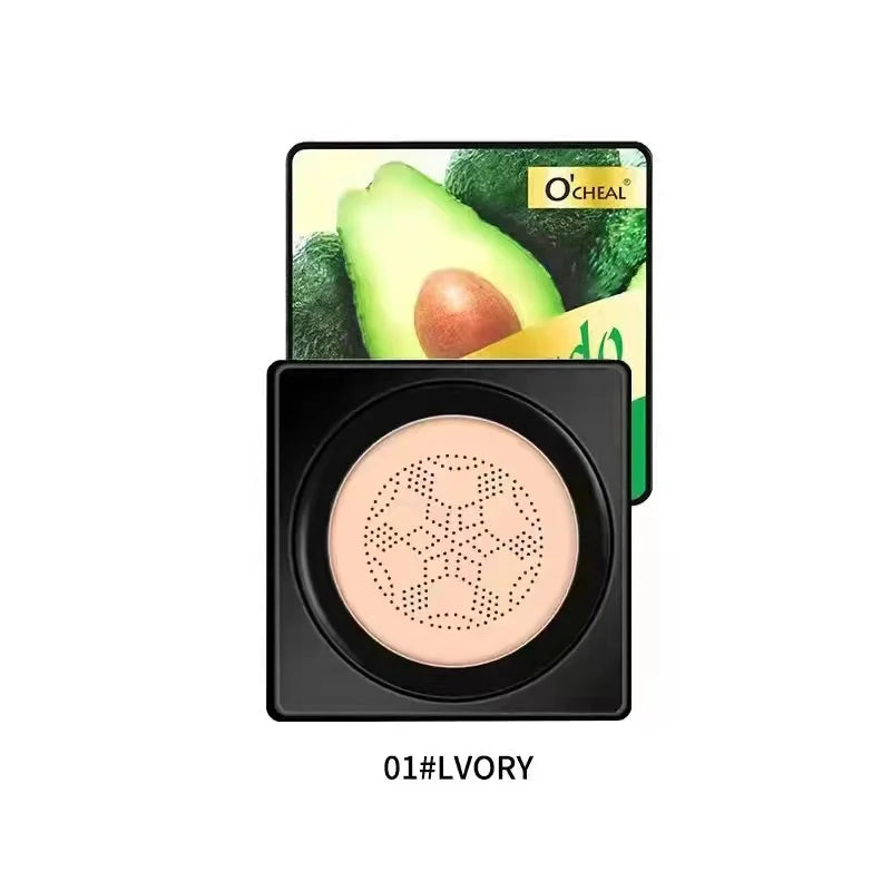 Mushroom Head BB Cream Foundation Cream for Face Makeup Concealer Cushion for Face Base Cream Makeup Cushion Compact