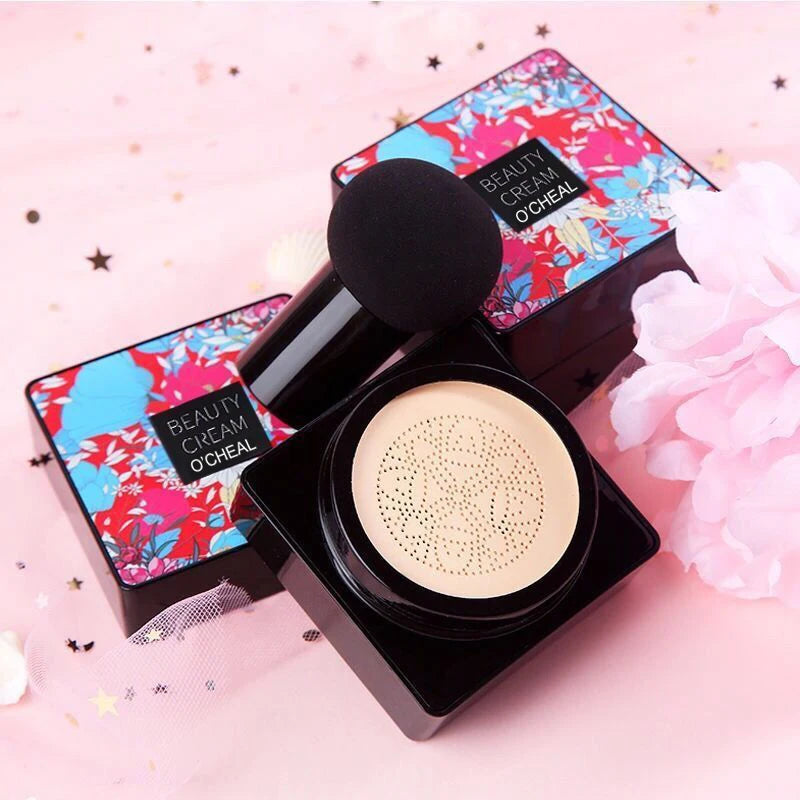Mushroom Head BB Cream Foundation Cream for Face Makeup Concealer Cushion for Face Base Cream Makeup Cushion Compact